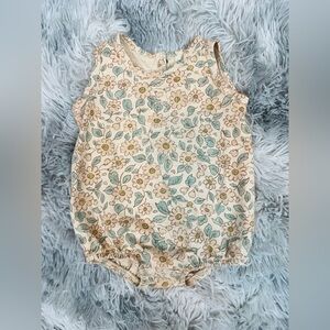 Rylee & Cru Floral Onesie 3-6M